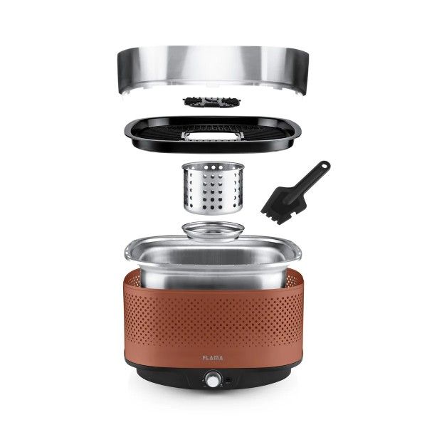 Grelhador a Carv�o FLAMA Mastergrill EVO 4013FL