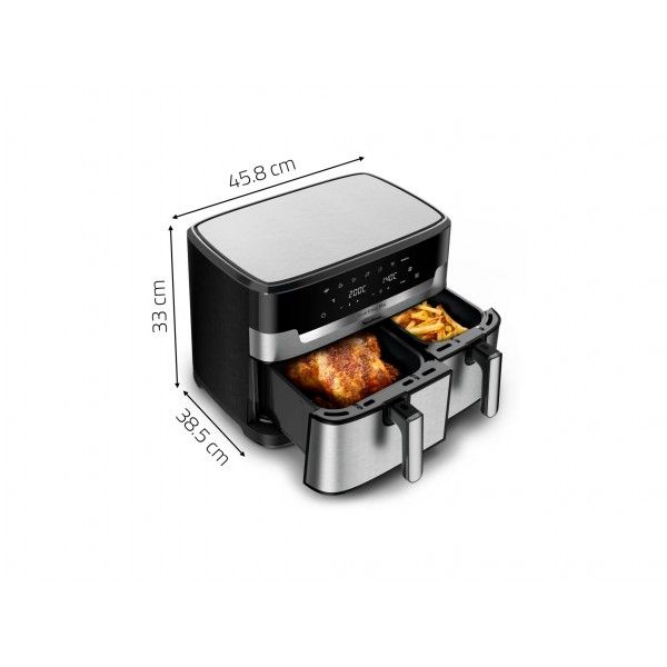 Air Fryer MOULINEX Dual Easy Fry XXL EZ942DF0