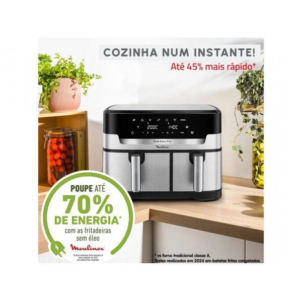 Air Fryer MOULINEX Dual Easy Fry XXL EZ942DF0