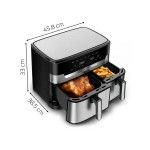 Air Fryer MOULINEX Dual Easy Fry XXL EZ942DF0