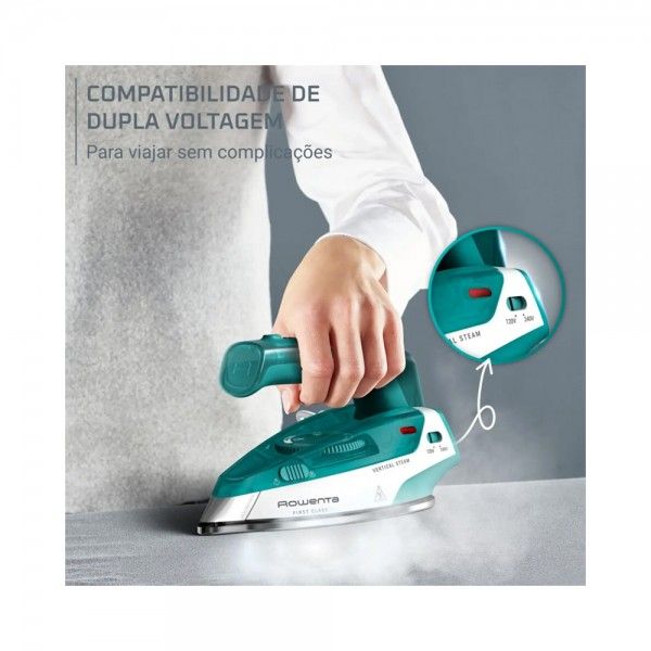 Ferro a Vapor de Viagem ROWENTA First Class DA1610E0