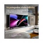 TV HISENSE 100" 100UXQ (RGB MiniLED - 4K - Smart TV - 252 cm)