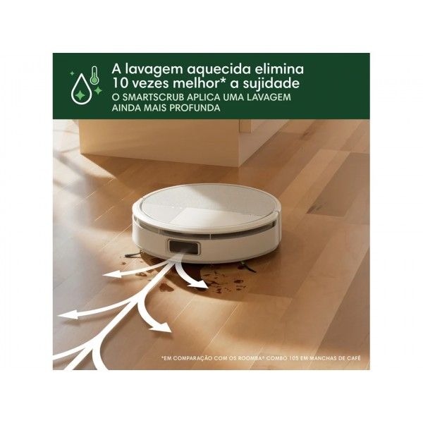Aspirador Rob� IROBOT Roomba Max 705 Combo branco