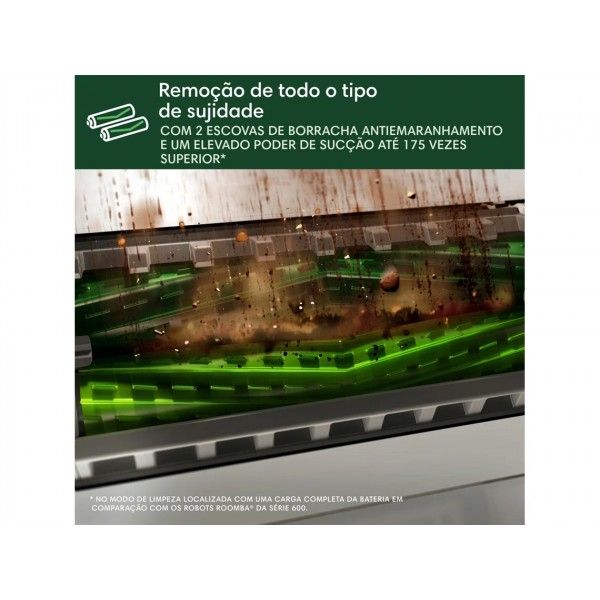 Aspirador Rob� IROBOT Roomba Max 705 Combo branco