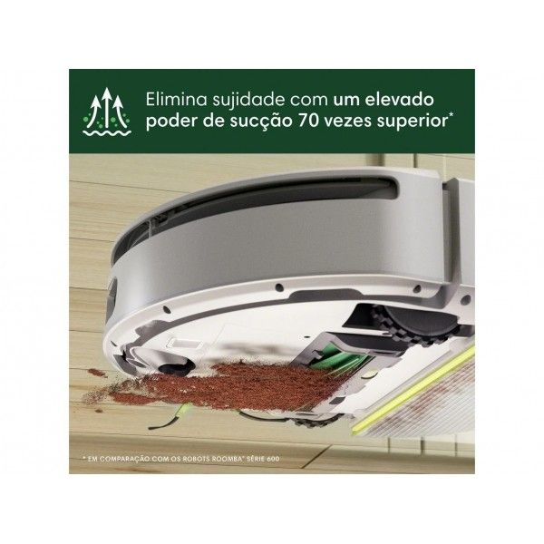 Aspirador Robot IROBOT Roomba Combo 205 DustCompactor branco