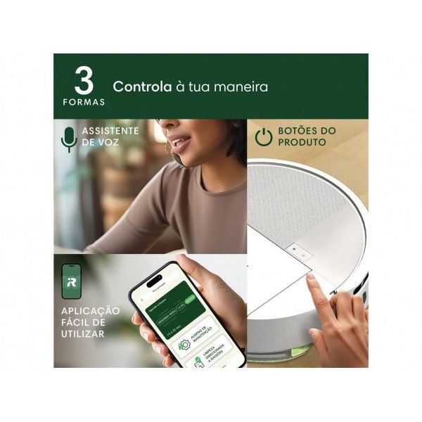 Aspirador Robot IROBOT Roomba Combo 205 DustCompactor branco