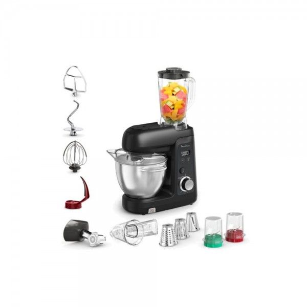 Batedeira com Ta�a MOULINEX Bake Partner Pro c/5 acc QA5458F1