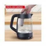 Jarro El�trico MOULINEX Morning Glass Black Knight BY2G08E0