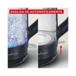 Jarro El�trico MOULINEX Morning Glass Black Knight BY2G08E0