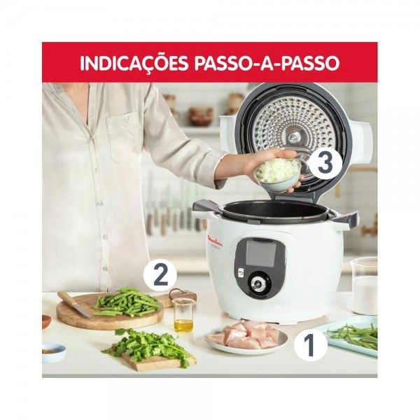 Robot de Cozinha MOULINEX Cookeo+ CE85BA10