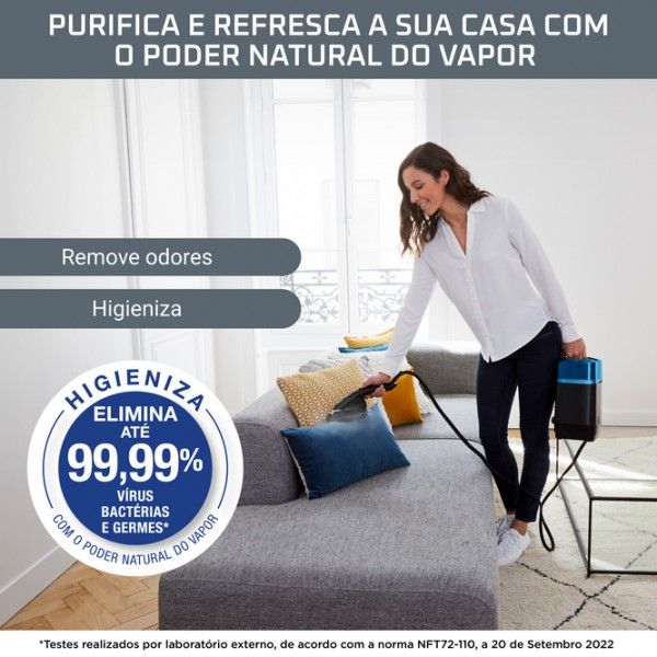 M�quina de Engomar a Vapor ROWENTA QR2022D1 Ixeo Power