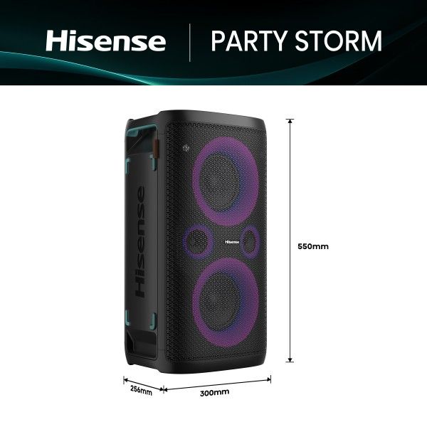 Coluna High Power HISENSE Party Storm