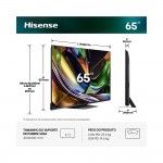 TV HISENSE 65" 65UR8S (RGB Mini LED - 4K - Smart TV - 164 cm)