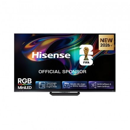 TV HISENSE 85 85UR8S (RGB Mini LED - 4K - Smart TV - 215 cm)