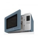 Micro-ondas SMEG MOC01SBMEU