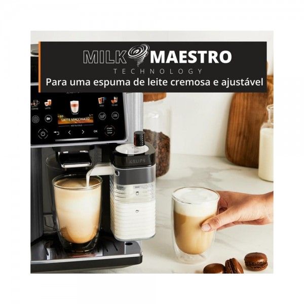 M�quina de Caf� Autom�tica KRUPS Sensation Elite EA918GE0