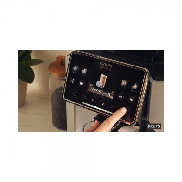 M�quina de Caf� Autom�tica KRUPS Sensation Elite EA918GE0