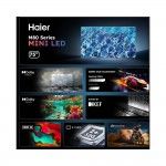 TV HAIER 75" H75M80FUX (MINI-LED - ULTRA HD 4k - Smart TV - 191 cm)