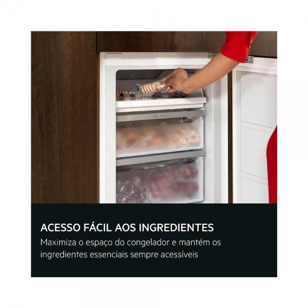 Frigor�fico Combinado de Integrar AEG TC7CS18GES