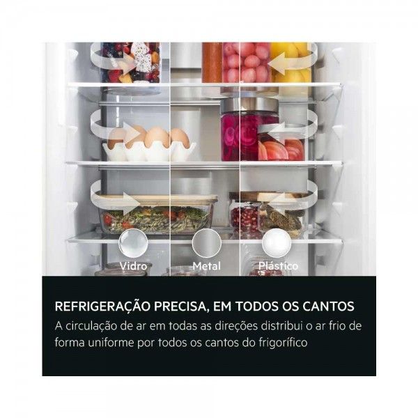 Frigor�fico Combinado de Integrar AEG TC7CS18GES