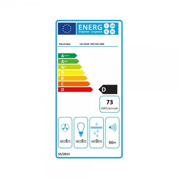 Exaustor de Parede ELECTROLUX LFC316X