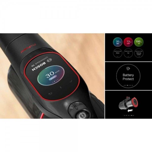 Aspirador Vertical BOSCH BCS1051POW Unlimited 10