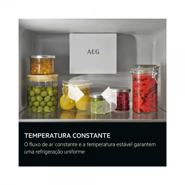 Frigor�fico Combinado de Integrar AEG NSC8T751DS