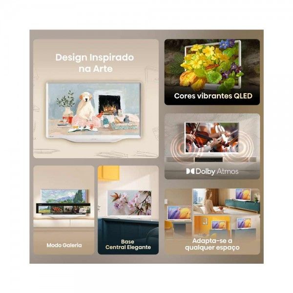 TV HISENSE DECO 32S5Q (QLED - 32'' - 81 cm - Full HD - Smart TV)