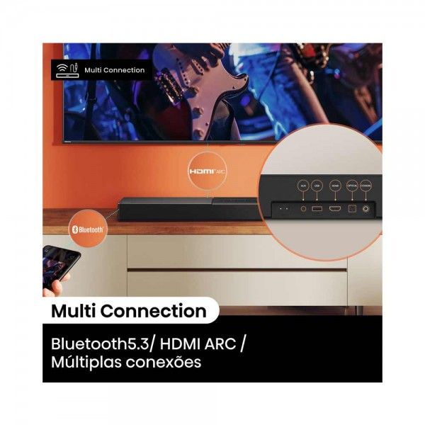 Soundbar HISENSE S�rie HS 2.1 HS2000