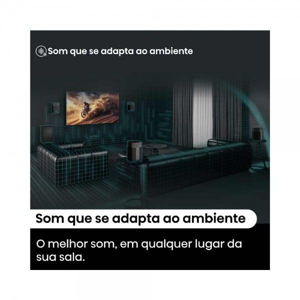 Soundbar HISENSE S�rie Flex HT Saturn