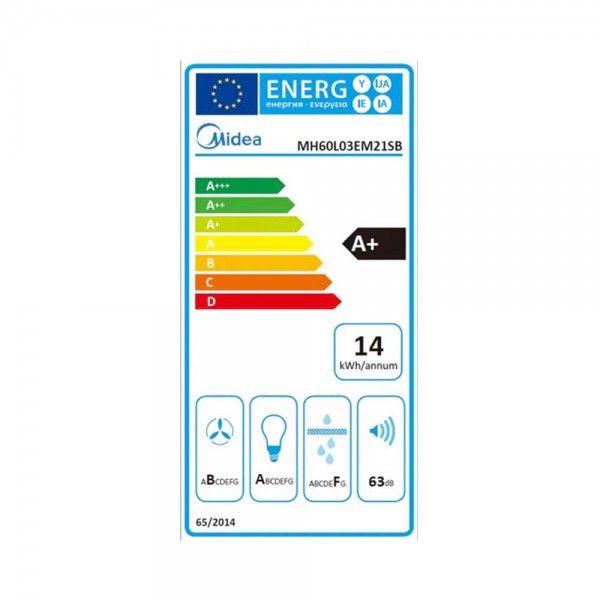 Exaustor de Parede MIDEA MH60L03EM21SB