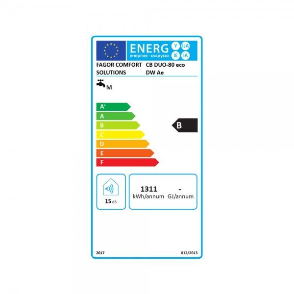 Termoacumulador FAGOR CB DUO-80 eco DW Ae