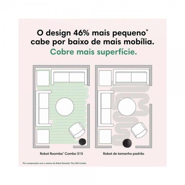 Aspirador Robot IROBOT Roomba� 515 Combo+ AutoWash� dock
