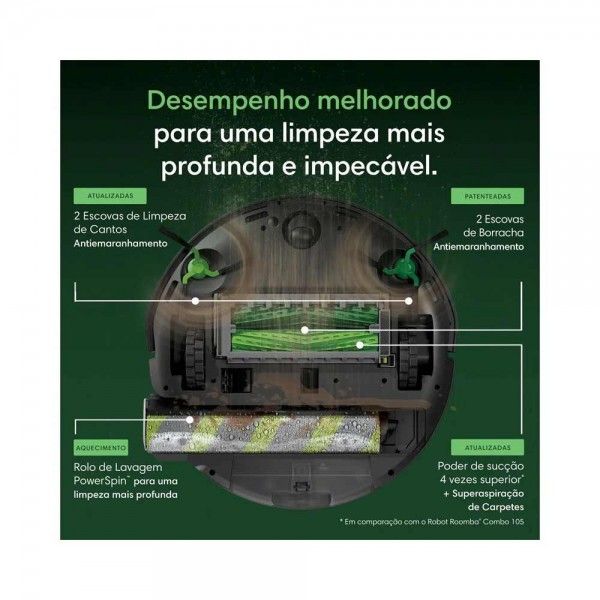 Aspirador Robot IROBOT Roomba� 775 Combo+ AutoWash� dock