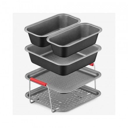 Set 5 pe�as DAIL'EASY para Air Fryer TEFAL J702S504