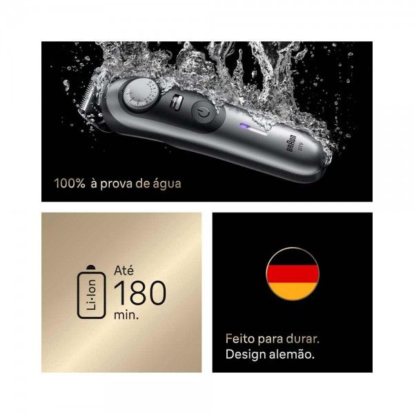 Aparador de Barba Series 9 BRAUN BT 9560