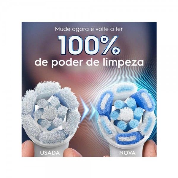 Recarga Escova de Dentes iO Ultimate Clean ORAL-B iO RB CWF-3