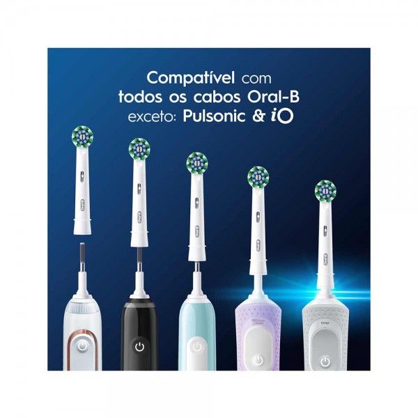 Recarga Escova de Dentes Pro Cross Action  ORAL-B EB50RX-3