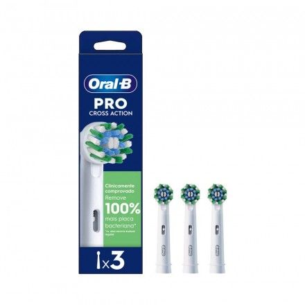 Recarga Escova de Dentes Pro Cross Action  ORAL-B EB50RX-3