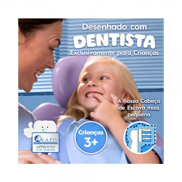 Escova de Dentes El�trica Pro Kids 3+ Frozen  ORAL-B D103.413.2KX