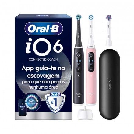 Escova de Dentes El�trica iO 6 ORAL-B iOM6d.3BCE6.B