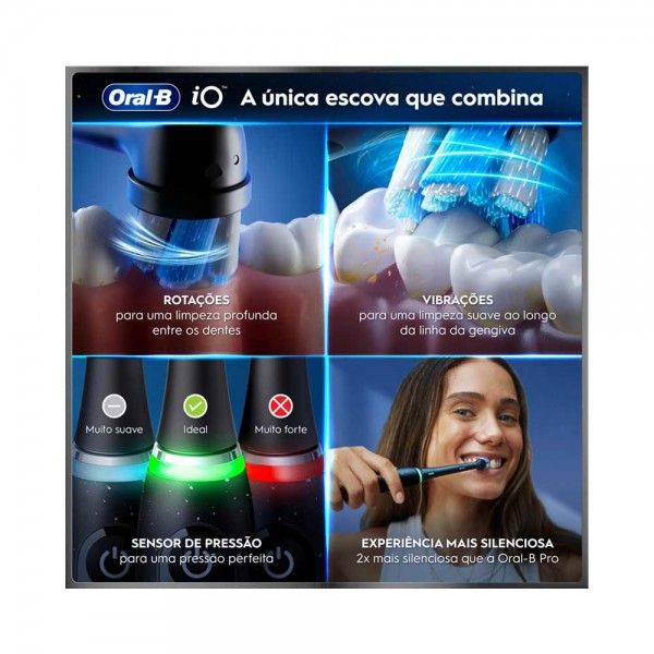 Escova de Dentes El�trica iO 10 ORAL-B iOM10.1B4.AD