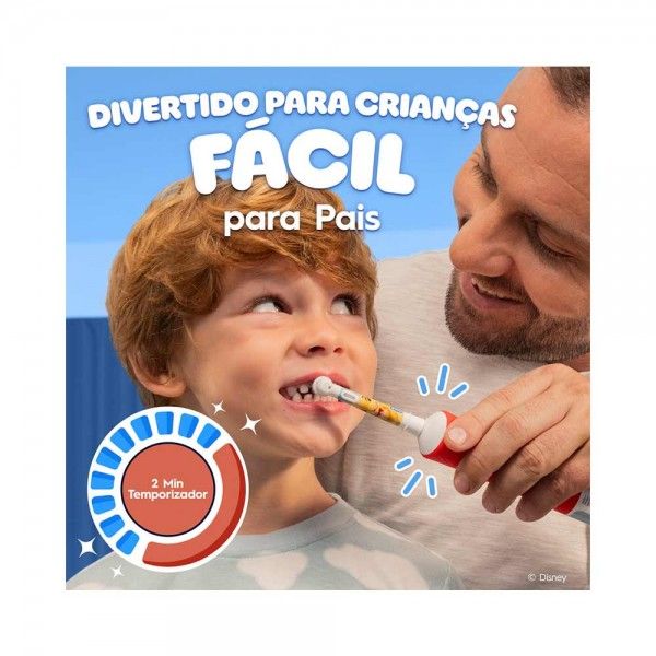 Escova de Dentes El�trica Pro Kids 3+ Rei Le�o  ORAL-B D103.413.2KX