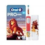 Escova de Dentes El�trica Pro Kids 3+ Rei Le�o  ORAL-B D103.413.2KX
