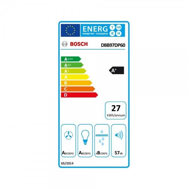 Exaustor BOSCH DBB97DP60