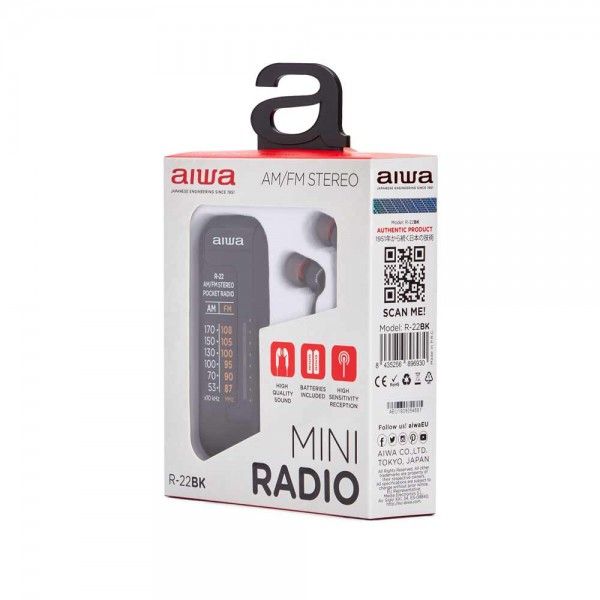R�dio de Bolso AIWA R-22BK