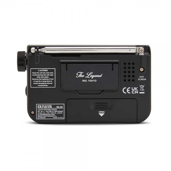 R�dio de Bolso Port�til AIWA RS-55/BK