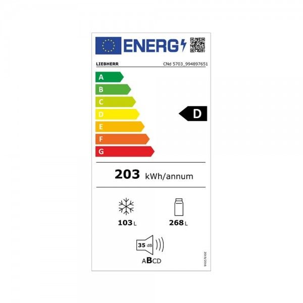 Frigor�fico Combinado LIEBHERR CNd 5703
