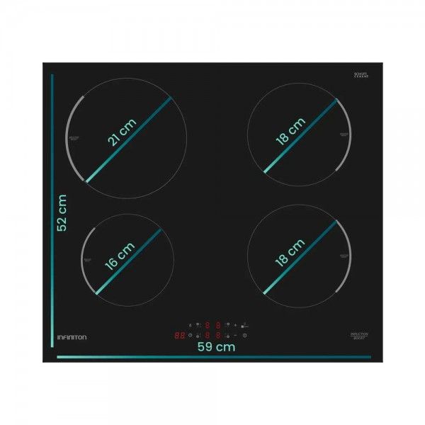 Placa de Indu��o INFINITON Ind4N74G29