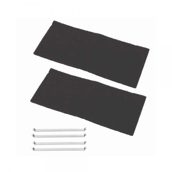 Filtros Carv�o Ativo para Exaustores SMEG KITFCDD60